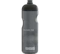 Sigg - Gourde Souple - Pulsar Anthracite - Lavable Au Lave-Vaisselle - Étanche & Légère - Adaptée Tous Types de Porte-Bidon - Sans BPA - Gourde Vélo, Sport, Running - Gris - 0,75L