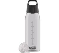 SIGG - Gourde Tritan - Total Color ONE transparente - Convient pour les boissons gazeuses - Passe au lave-vaisselle - Anti-fuite - Légère - Sans BPA - Transparent - 1 l