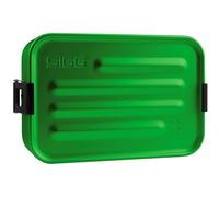 Sigg - Lunch Box Aluminium - Metal Box Plus - Avec Compartiments - Design Primé - Étanche - Extrêmement Légère - Sans BPA - Vert - Taille S - 170 x 117 mm