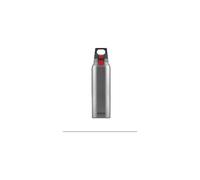 SIGG - Gourde Isotherme 500 ml - Thermo Flask Hot & Cold ONE Brushed - Avec Filtre À Thé - Pour Randonnée & Camping - Étanche - Sans BPA - Acier Inoxydable 18/8 - Inox Brossé