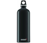 SIGG Gourde aluminium Traveller – Certifiée neutre en CO2, étanche, légère, sans BPA – Noir 1 L