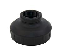 SIGG WMB Adapter Black (Taille unique), pièce de rechange pour gourde SIGG à large goulot, bouchon adaptateur étanche pour gourde WMB