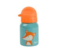 sigikid- Animaux Gourde en INOX Renard, 24994, Bleu