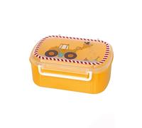 Sigikid Boîte à goûter Bodo 25267 - avec insert, sans BPA, dès 2 ans, fermeture à étrier, jaune