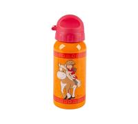 Sigikid Gina Galopp Gourde en acier inoxydable, anti-fuite, sans BPA, robuste, légère, avec bouchon à vis, démontée, facile à nettoyer, pour enfants de 3 à 8 ans, numéro d'article 25289, motif