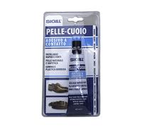 SIGILL, Adhésif de contact monocomposant à base de néoprène, conçu pour la réparation d'objets en cuir et cuir, excellente adhérence et bonne élasticité, fabriqué en Italie, tube de 60 ml