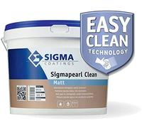 Sigma Pearl Clean Blanc 10 l Peinture super lavable - Détachable pour intérieur