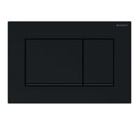 Sigma30 Plaque de déclenchement double touche, Noir Brillant (Sigma30-G)