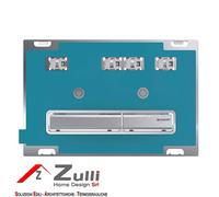 Geberit Sigma bouton de chasse d'eau pour WC chrome mat 115.788.00.2