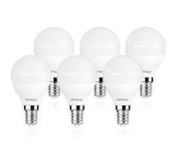 Sigmaled lighting - Ampoule LED E14 6W (équivalent 50W) - 550 Lumen - Blanc Neutre 4000K - Culot Edison à Vis E14 - Lampe LED G45 P45 mini Globe - Lot de 6