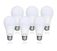 Sigmaled lighting - AMPOULES LED E27 9W (équivalent à 60W) - 810 lumens - Blanc Chaud 2800K - Ampoule A60 culot vis EDISON E27 - LOT DE 6 ampoules