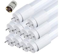 Sigmaled lighting - TUBE LED PROFESSIONNEL T8 G13 60cm 9W - Haute luminosité 1170lm (130lm/W) - Lumière blanche FROIDE 6000K - Remplace néon 18W - Angle 300° - LOT 10 tubes - Starter LED fourni