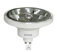 SIGMALED LIGTHING, SPOT LED AR111 DIMMABLE GU10 14W (équivalent 110W halogène), 1000 lumens, Blanc Naturel 4000K, Ampoule Gradable AR111