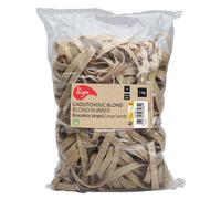 Sign Elastique 120 x 10 mm en caoutchouc blond de qualité supérieure - Sachet de 1 kg