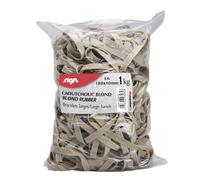 Sign Elastique 180 x 10 mm en caoutchouc blond de qualité supérieure - Sachet de 1 kg