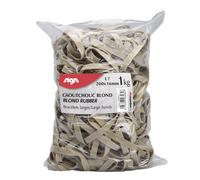 Sign Elastique 200 x 16 mm en caoutchouc blond de qualité supérieure - Sachet de 1 kg