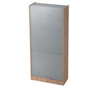 SIGNA R 90 poignée de bastingage plastique Noyer/Argent