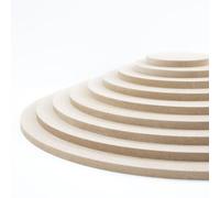 Signalétique.biz France - Rond De MDF Bois 580 mm - Panneau Medium Epaisseur 6mm - Cercle Pour Travaux Manuels