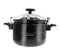 Signature Autocuiseur en Aluminium 10L Tous Feux Induction Anti-adhérent Noir