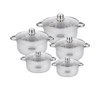 Signature Batterie de Cuisine 10 Pièces Argent