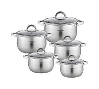 Signature Batterie de Cuisine 10 Pièces Argent