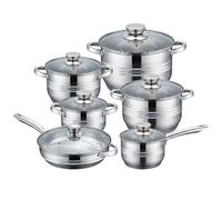 Signature Batterie de Cuisine 6 pcs Inox Argent