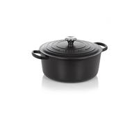 Signature - Casserole avec couverture - 28 cm - 6.7 L - rond - noir mat