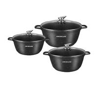Signature Set de 3 Marmite 32-36-40cm Noir