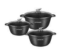Signature Set de 3 Marmite 36-40-44cm Noir