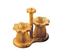 SIGNES GRIMALT Set Poivre et sel en bois d'olivier