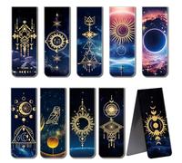Signet magnétique NOCHME Lot de 10 pour filles, garçons, papeterie, livre, lecture, marque-pages magnétiques pour adultes, hommes, femmes