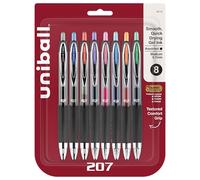 Signo Gel 207 Retractable Gel Pens, Medium Point, 0.7 mm (12 Count (0.7 mm), Assorted)