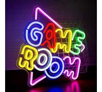 SIGNSHIP Game Room Neon Gaming Mural Decoration Led Gaming pour Salle Jeux | Neon Murale Gamer Usb pour Chambre Salle de Jeux,Accessoire Game Zone Enseigne Lumineuse Cadeau,Enfants Décoration Fête