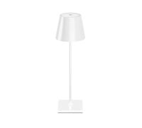 Sigor Licht Nuindie Lampe de Table Akku Tischleuchte, blanc