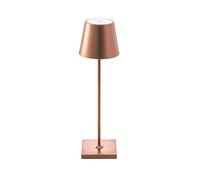 Sigor Licht Nuindie Lampe de Table Akku Tischleuchte, bronze