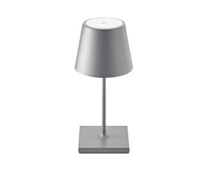 Sigor Licht Nuindie Mini Akku Tischleuchte, gris graphite