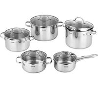 Siguro Set de pots Pure Delight avec couvercles intelligents, 10 pièces