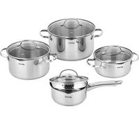 Siguro Set de pots Pure Delight avec couvercles intelligents, 8 pièces