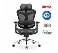 Chaise de bureau ergonomique SIHOO Doro C300 Pro - Support lombaire auto-ajustable - Accoudoirs 5D - Certifié BIFMA/TÜV