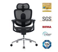 SIHOO Doro C300 Pro V2 Fauteuil de bureau ergonomique sans repose-pieds, soutien adaptatif pour tout le corps(noir)