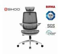 Sihoo M59AS Chaise de bureau ergonomique - Gris