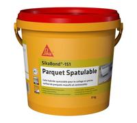 Colle élastique SIKA SikaBond-151 Parquet Spatulable - 17kg