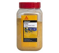 Sika - Colorant - SikaCem Color jaune - Colorant en poudre - Pour ciment, chaux et enduits - Résistant aux UV - 0,4 kg/bidon