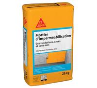 SIKA Enduit Fondation - Gris 25kg