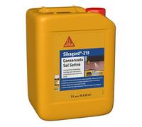 SIKA - Imprégnation hydrofuge et oléofuge pour sols poreux et durcisseur pour joints entre pavés - Sikagard 213 Conservado Sol Satiné - Extérieur - Multisupports - Prêt à l'emploi - 5L
