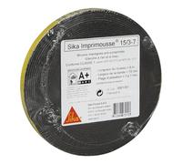 SIKA - Joint d'étanchéité en bande comprimée pour fenêtres et menuiseries - Sika Imprimousse 15/3-7mm - Pose simple et rapide - Anti-vibration - Isolation Phonique et Thermique - 8m