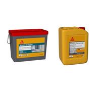 SIKA - Kit douche à l'italienne, kit d'étanchéité sous carrelage prêt à l'emploi pour 8m² & Primaire d'accrochage universel - Sikafloor 35 Primaire - Avant ragréage de sol