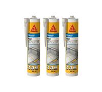 SIKA Lot de 3 Mastic Silicone Sikasil Pool - Joint pour Piscine Transparent - 300ml