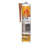 SIKA - Mastic acrylique spécial maçonnerie - portes - fenêtres - SikaSeal 107 joints et fissures - Acajou - Int/Ext - Multisupports - Résistant aux intempéries - 300ml