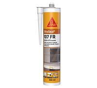 Sika – Mastic acrylique SikaSeal 107 pour maçonnerie, portes et fenêtres – Blanc 300 ml